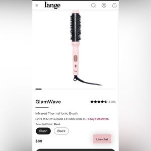 L'ange Glamwave Thermal Ionic Brush
